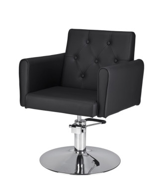 Super Salon Hamburg - scaun de coafor hidraulic cu baza rotunda