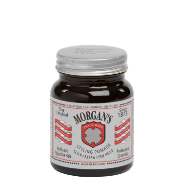 Pomada lucioasa pe baza de apa cu fixare foarte puternica Morgan's Pomade Extra Firm Hold