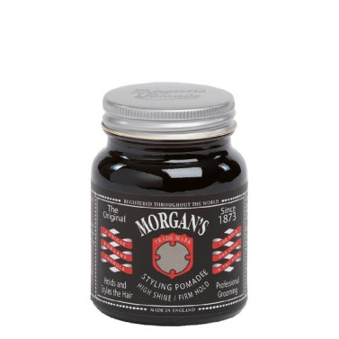 Pomada foarte lucioasa pe baza de apa cu fixare puternica Morgan's Pomade High Shine
