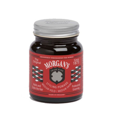 Pomada cu luciu mediu pe baza de apa si fixare medie Morgan's Pomade Medium Hold
