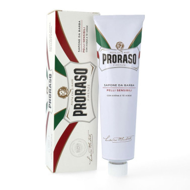 Crema de barbierit pentru piele sensibila sau iritata Proraso White