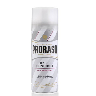 Spuma de barbierit pentru piele sensibila sau iritata Proraso White