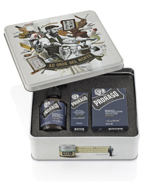 Set pentru barba Proraso Azur Lime