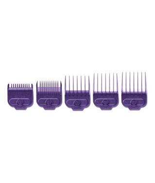 Set 5 gratare cu dublu magnet Andis Master 1,5mm - 13mm