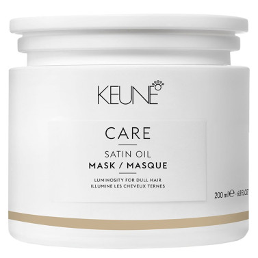 Masca pentru hidratare si stralucire par uscat Keune Care Satin Oil