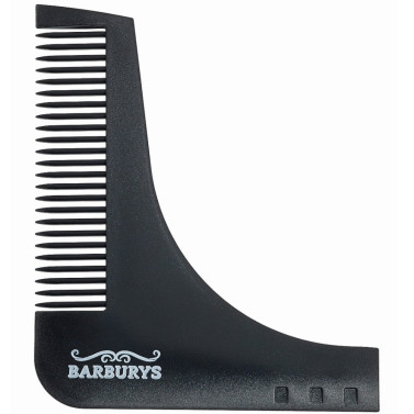 Pieptene pentru stilizare barba si mustata Barburys Barberang