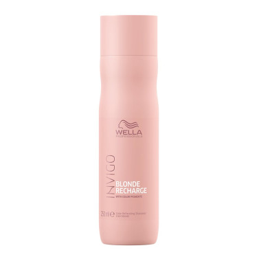 Sampon violet pentru par blond Wella Professionals Invigo Color Recharge Cool Blonde