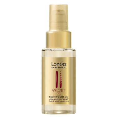 Ulei reparator cu argan si vitamina E Londa Professional Velvet Oil Lightweight