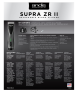 Masina de tuns fara fir cu 2 acumulatori Andis Supra ZR II