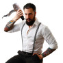 Uscator de par pentru frizerie Gamma Piu Barber Phon