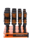 Set de 4 perii profesionale concave Denman Head Huggers