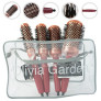 Set 4 perii de par profesionale rotunde Olivia Garden HeatPro